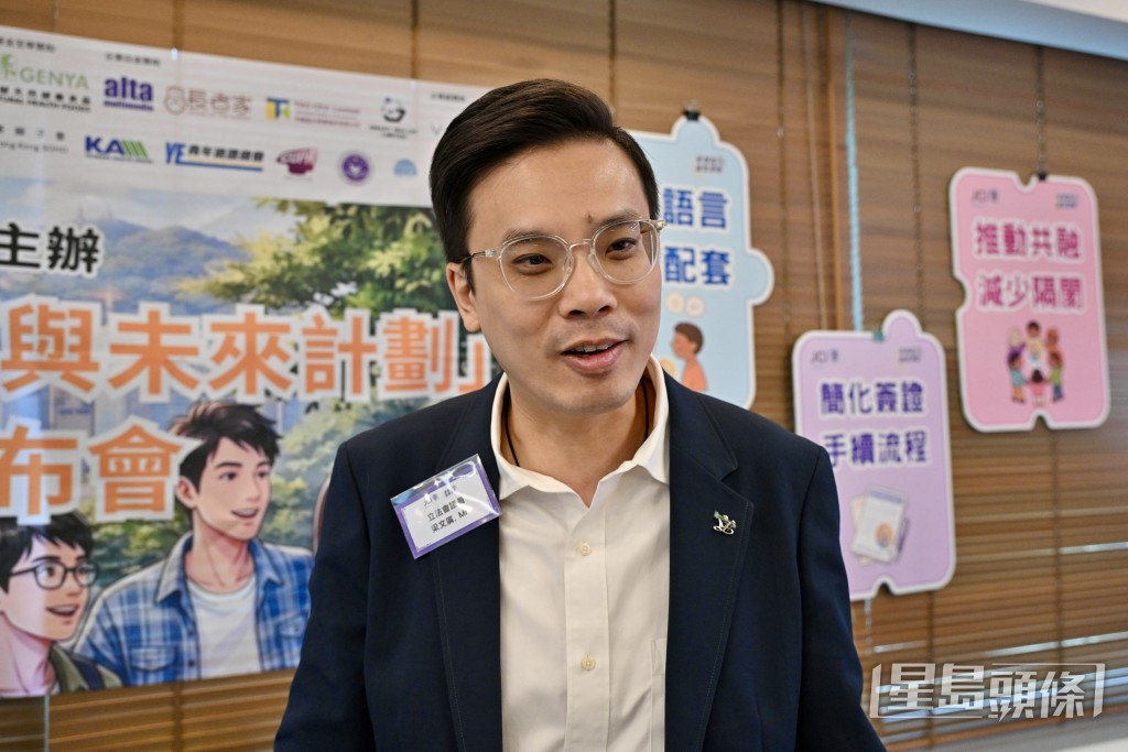 針對港漂是否影響本地青年就業,梁文廣強調,不應將兩者對立或視為「有你無我」,因雙方優勢不同。 針對港漂是否影響本地青年就業,梁文廣強調,不應將兩者對立或視為「有你無我」,因雙方優勢不同。