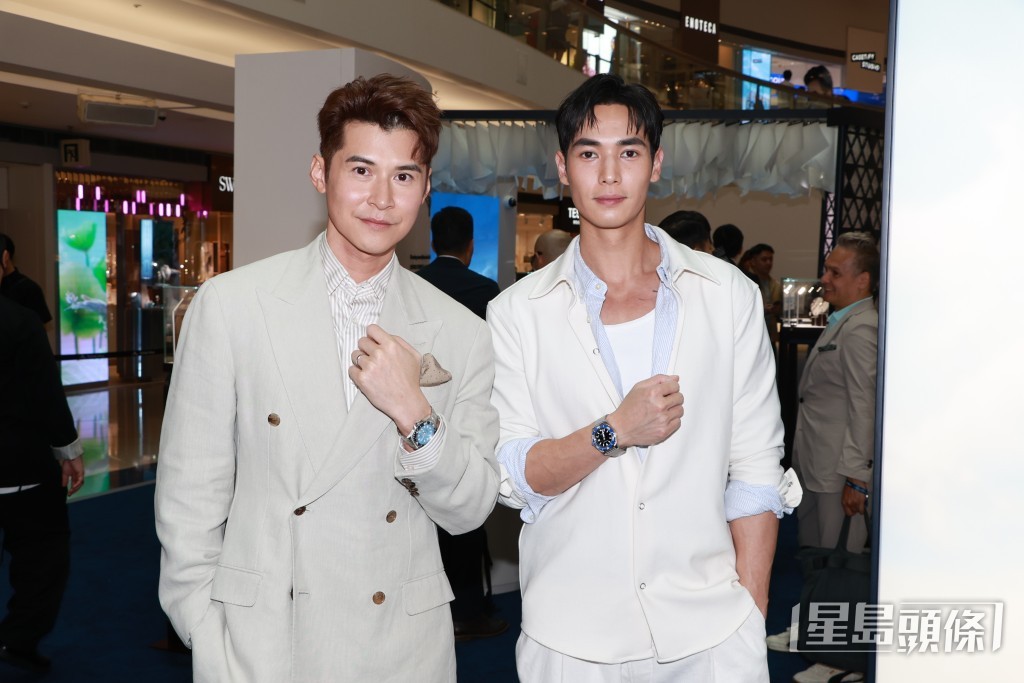 陳家樂、楊天宇屬同門師兄弟。