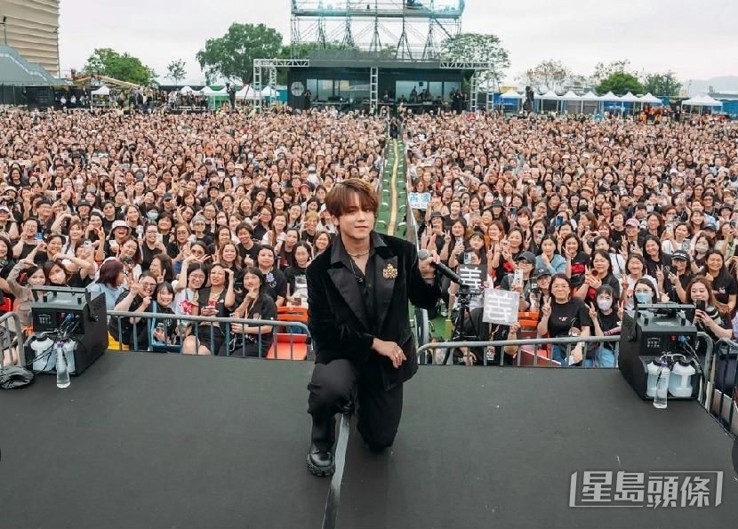 姜濤率姜糖行善。