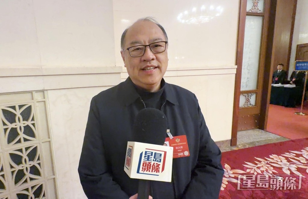林大輝認為，必須從青訓做起，有尖子才能為國家爭光，而香港體育近年水平有所提高，但香港未來都要往青訓發展。郭詠欣攝