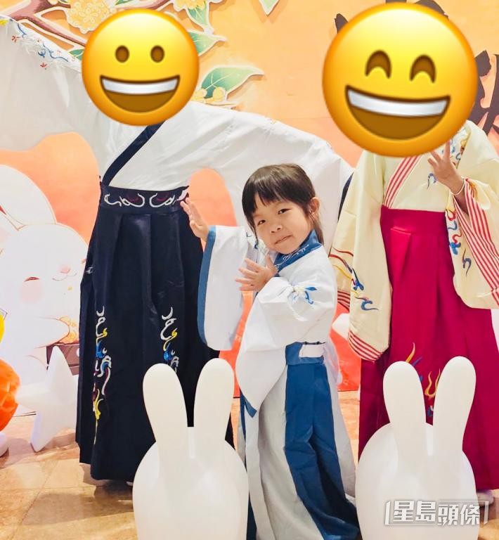 7歲的Hilda身型較同齡女孩矮小。 受訪者提供