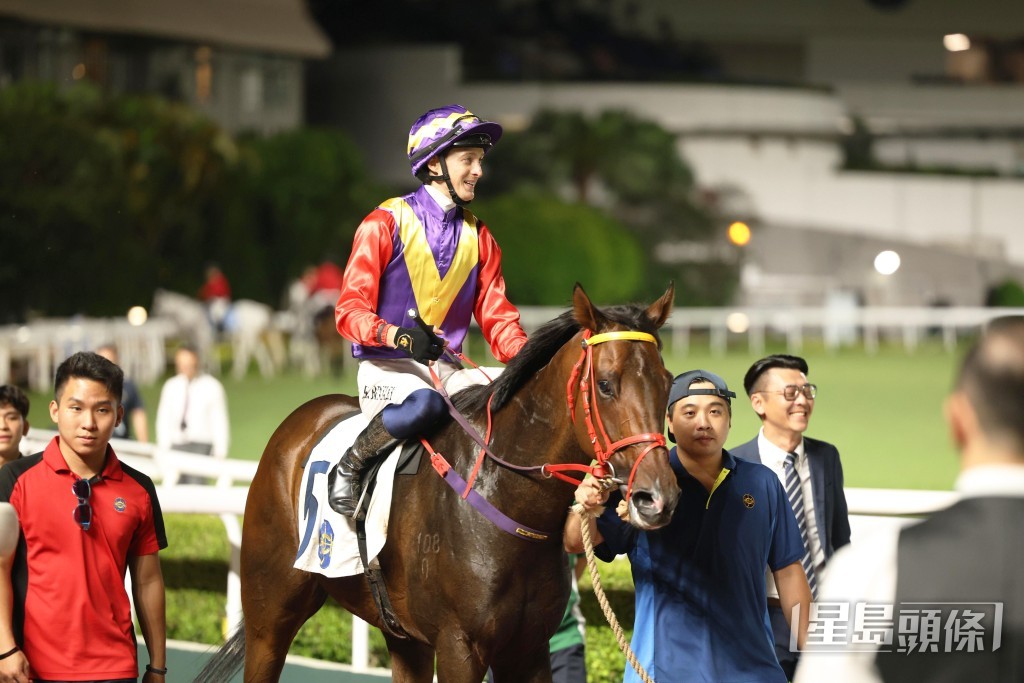 「非凡豪杰」上季曾在班德礼胯下两度羸马，包括谷草一六五○米。