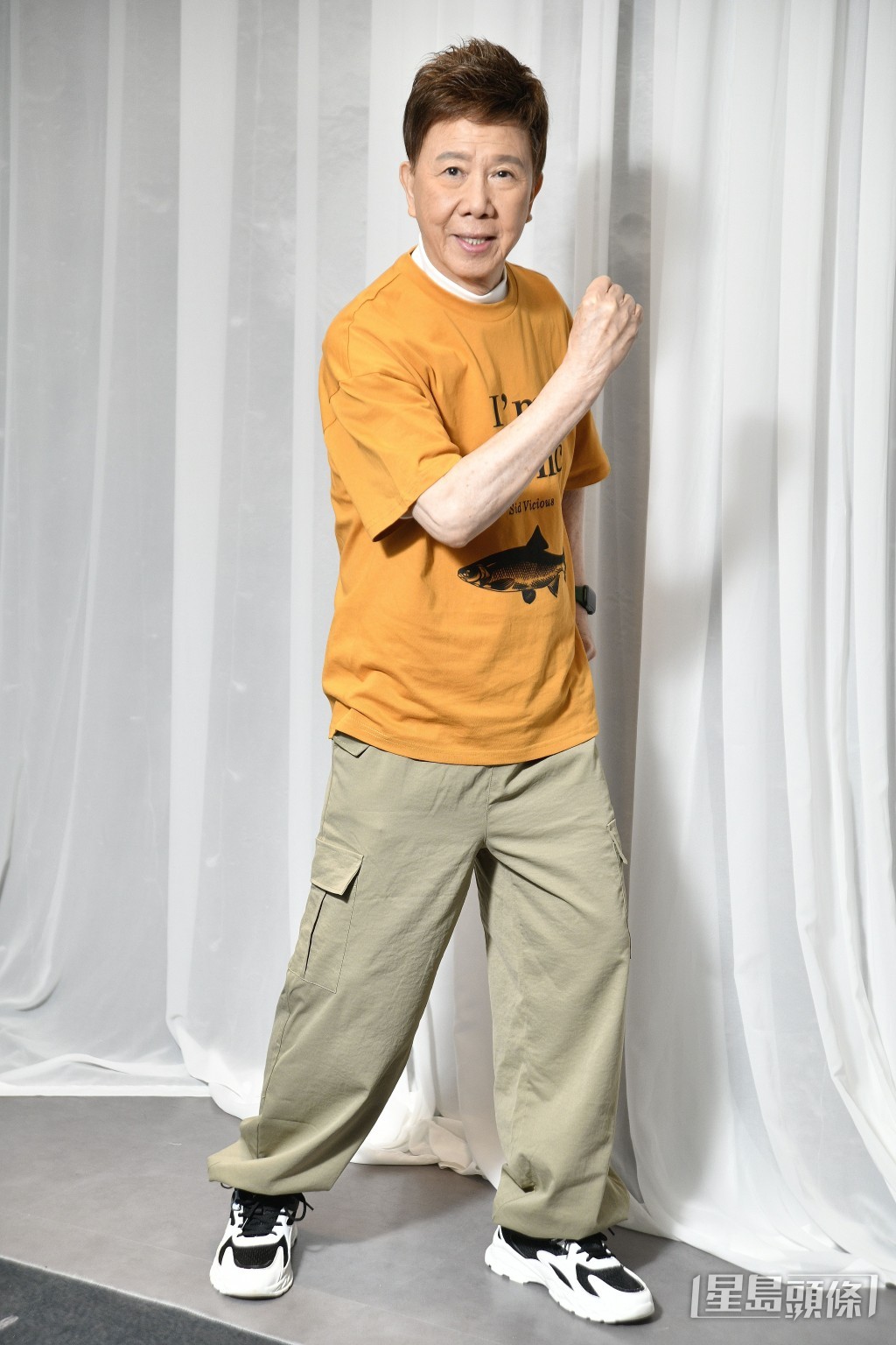 80歲嘅尹光真係Keep得好fit。