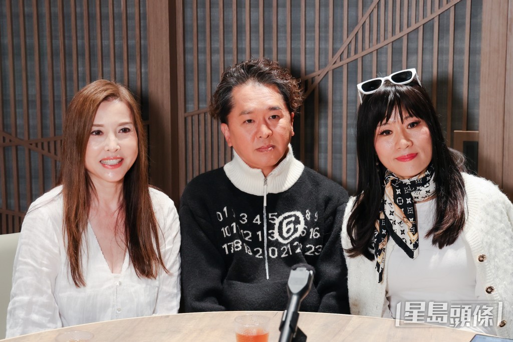 鄧兆尊、李婉華、七師傅好投契。