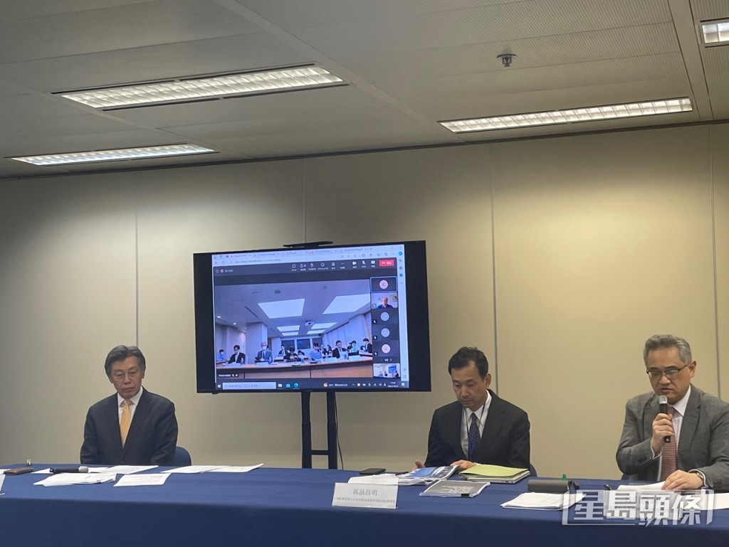 岡田健一呼籲港府以科學證據為依歸，盡快取消對日本食品的進口限制。 蔡思宇攝