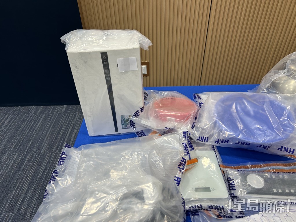 涉案製毒工具。