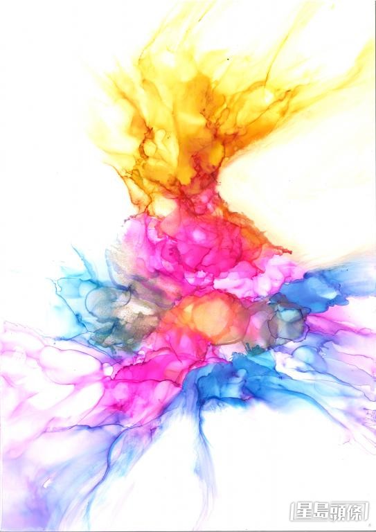 余一樂作品《Space Ballet太空旋》。 余一樂作品《Space Ballet太空旋》。