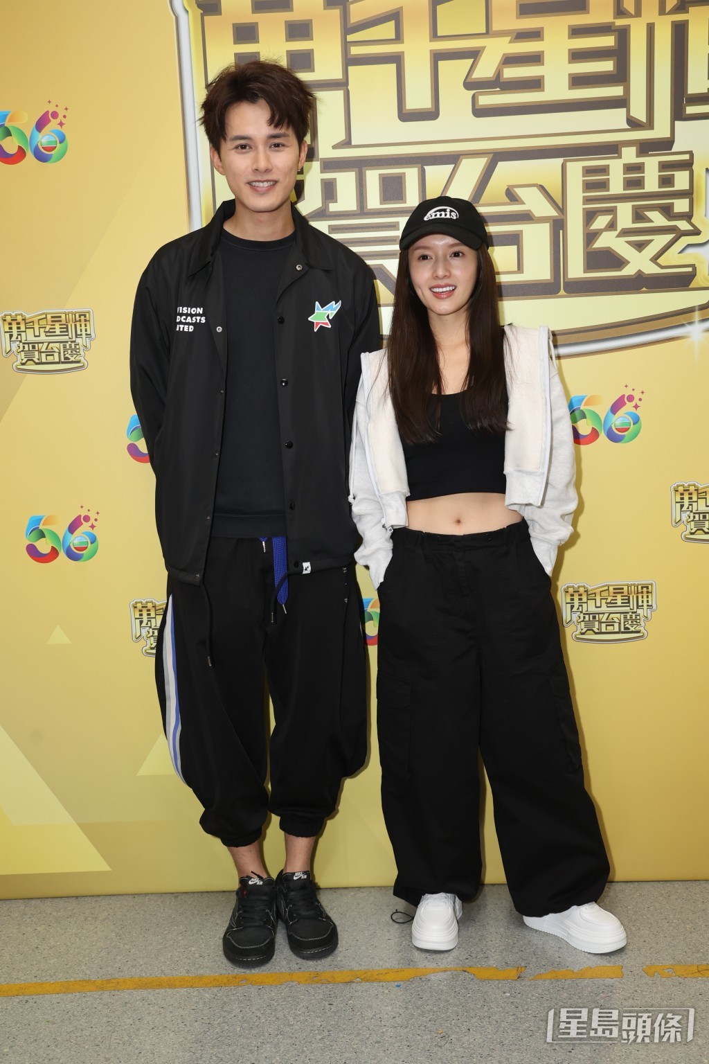 鄺潔楹第一年參與台慶表演。 鄺潔楹第一年參與台慶表演。