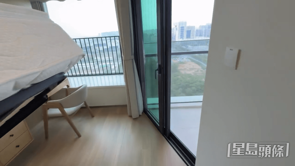 樓主租住的單位(帖文影片截圖) 樓主租住的單位(帖文影片截圖)
