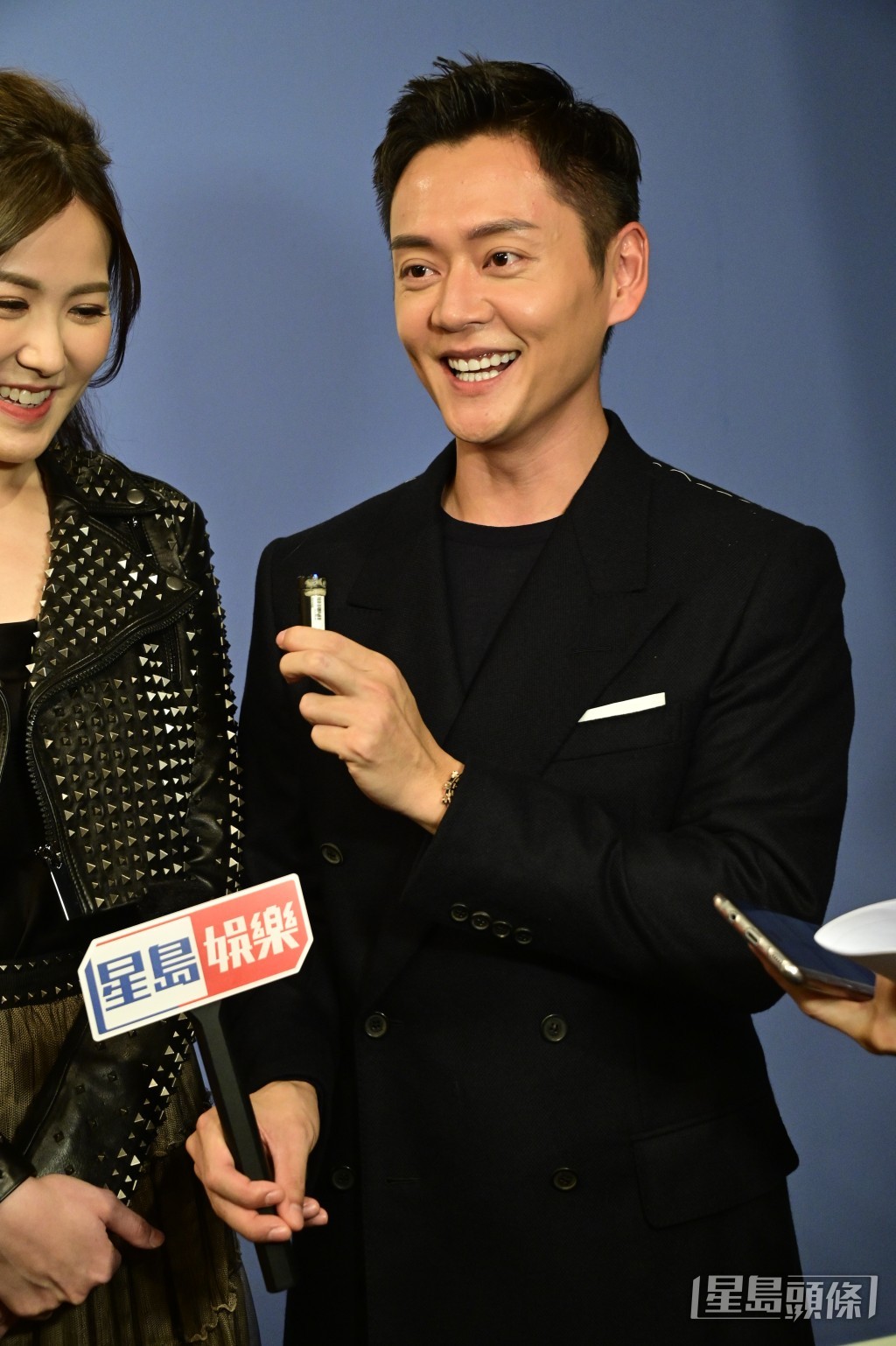 張振朗透露與陳山聰仍在拍攝《反黑英雄》。
