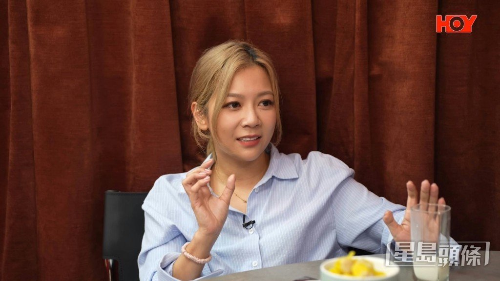 何雁詩近日於《九運會客室》中罕提「搶人未婚夫」風波。