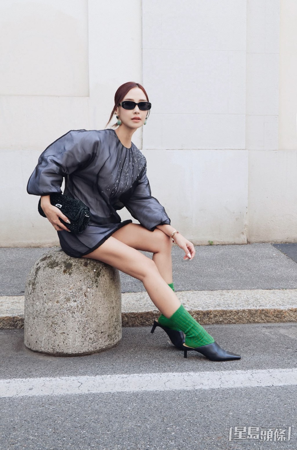 着得靚靚現身Fashion Week。