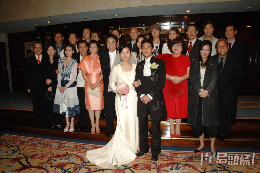 吳家樂與周蕙蕙的婚宴有很多名人紅星出席。