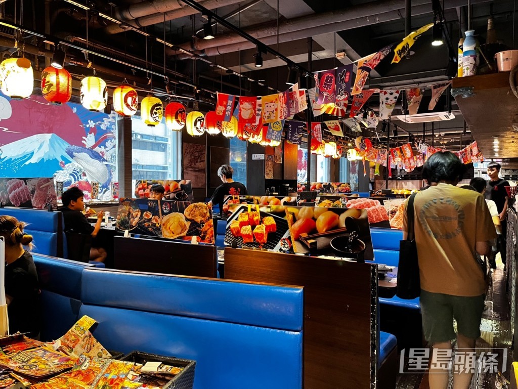 位於9樓的「極上帝王水產放題」則照常開門營業。 位於9樓的「極上帝王水產放題」則照常開門營業。