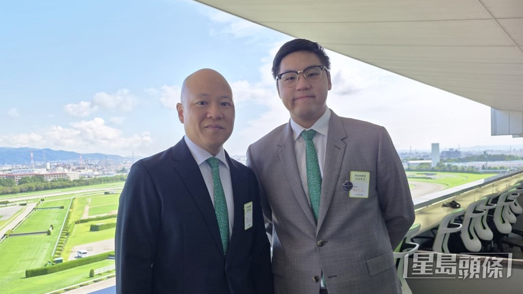 蘇振雄(左)及兒子蘇志康 蘇振雄(左)及兒子蘇志康