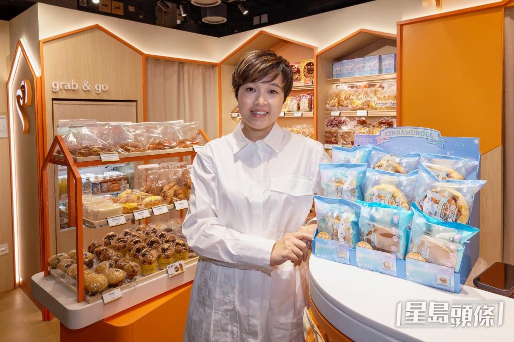 戴雪美表示，美心西餅堅持以品質與創意打動港人味蕾。