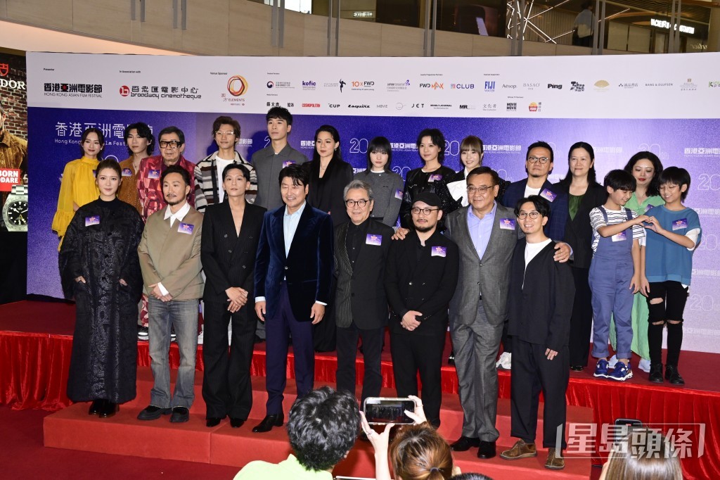 姜大卫与尔冬升早前一同出席第20届香港亚洲电影节。