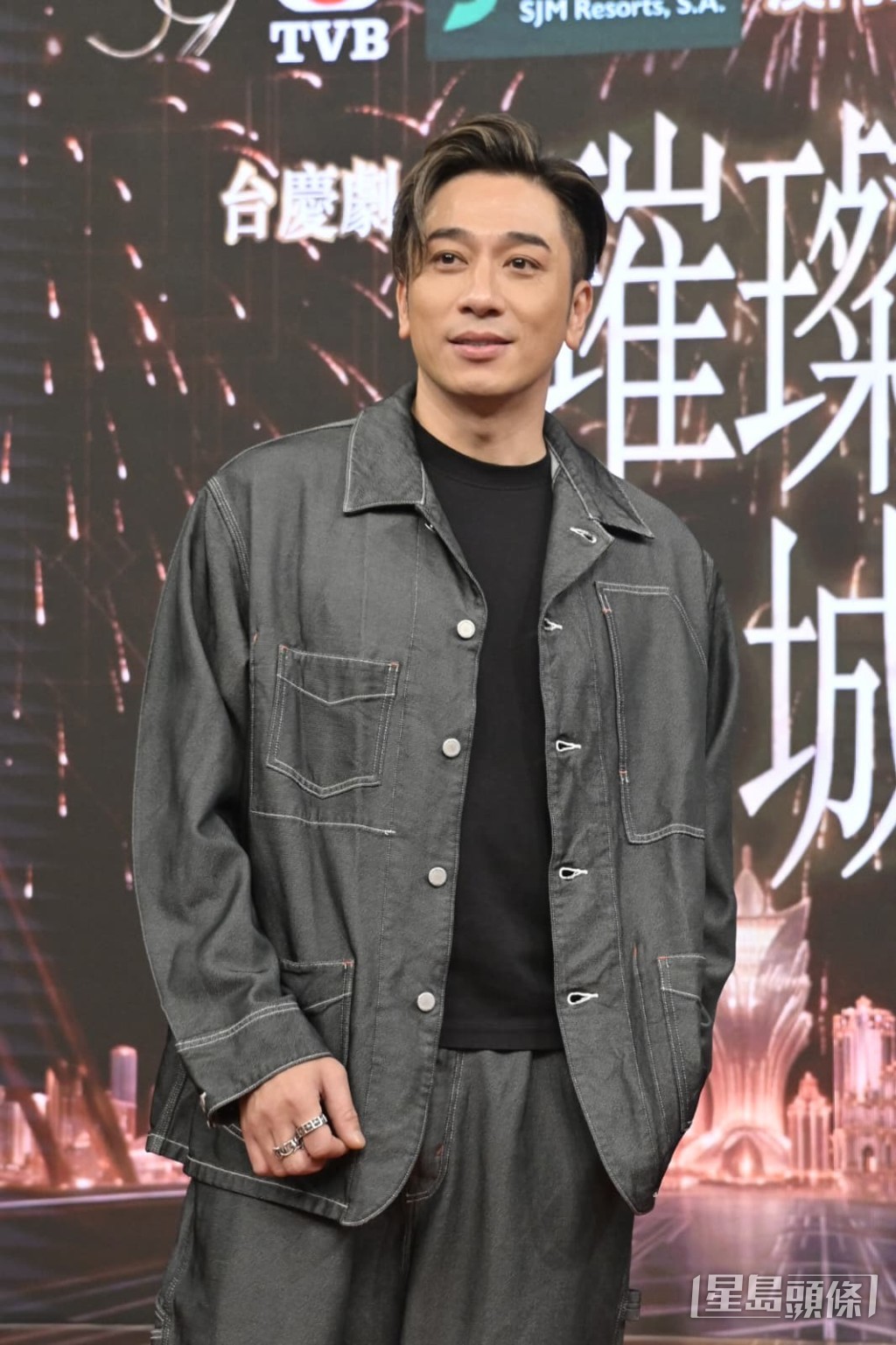吳卓羲透露正在內地拍戲中，宣傳活動結束便要趕回去開工。