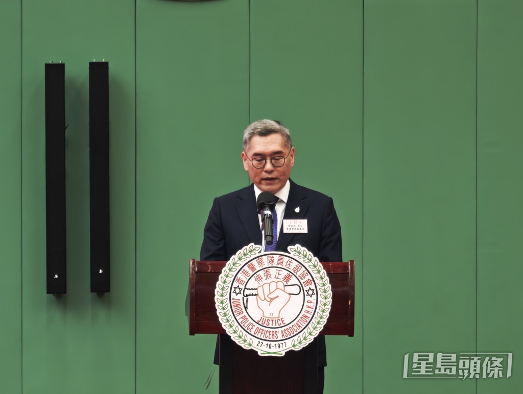 署理警務處處長簡啟恩。