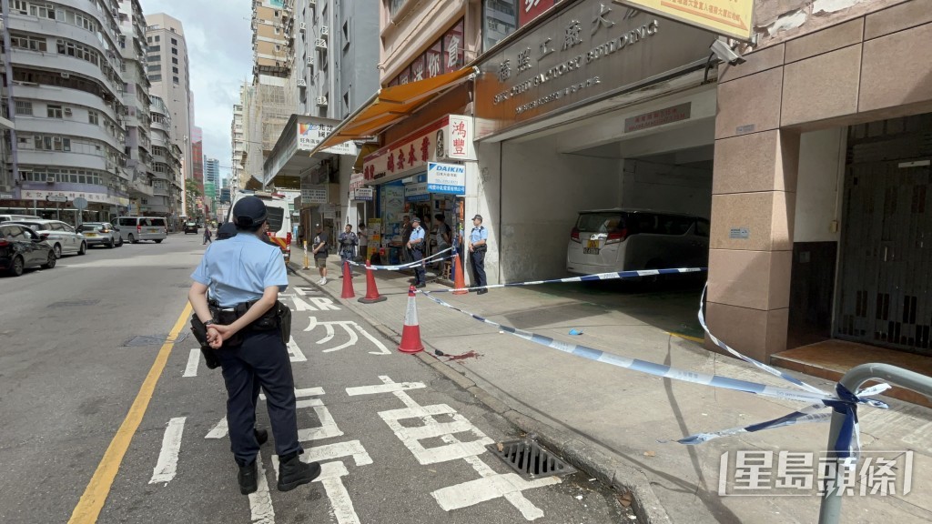 警員到場調查。