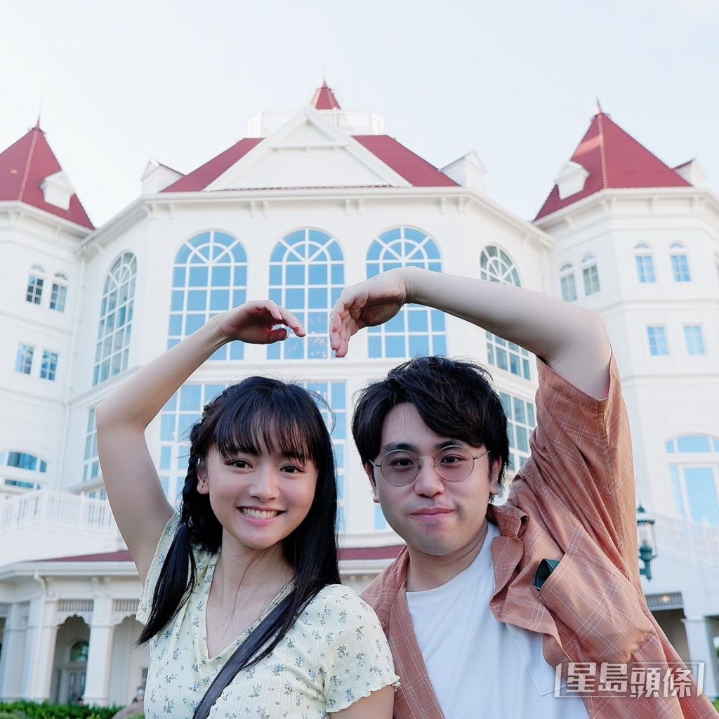 羅毓儀與前男友Mike曾愛得高調。 羅毓儀與前男友Mike曾愛得高調。