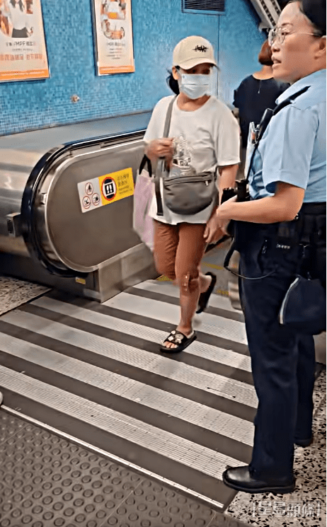 警方在場調查。fb：麗港城討論區 