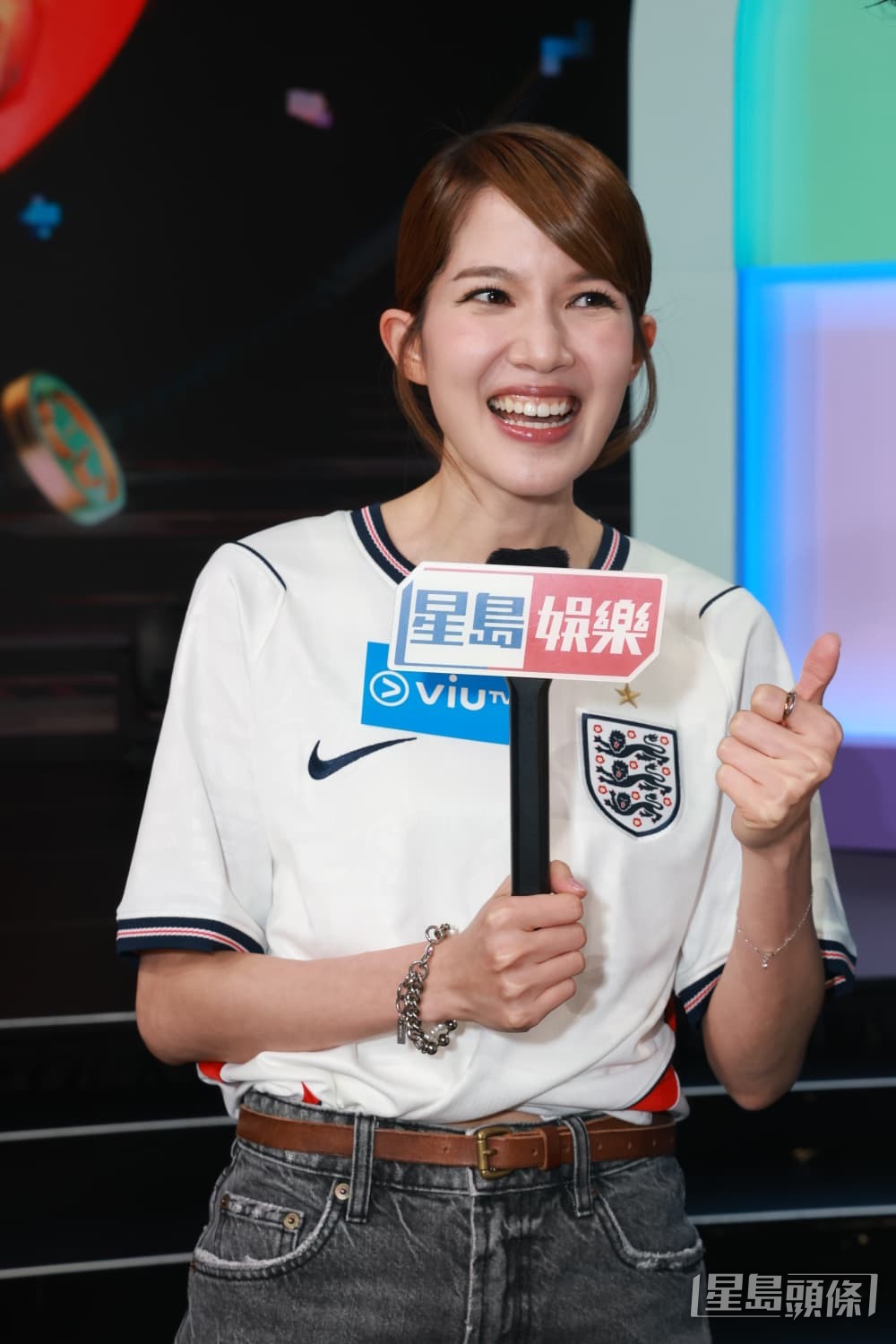 蘇皓兒都係球迷。 蘇皓兒都係球迷。
