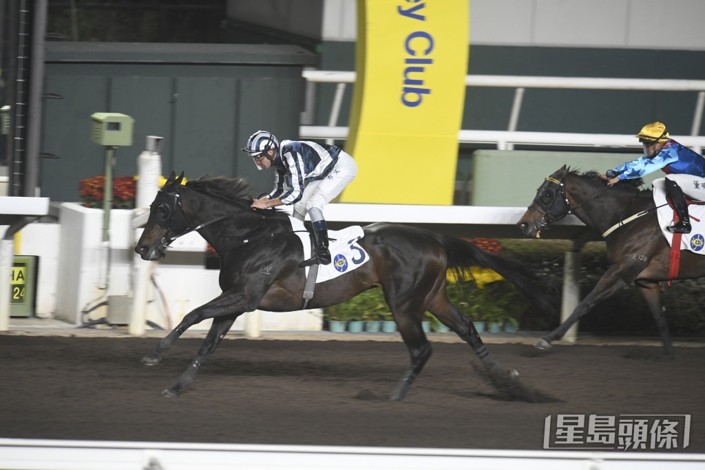 「怡勁力」噸位十足，孭重磅當然未有阻力。