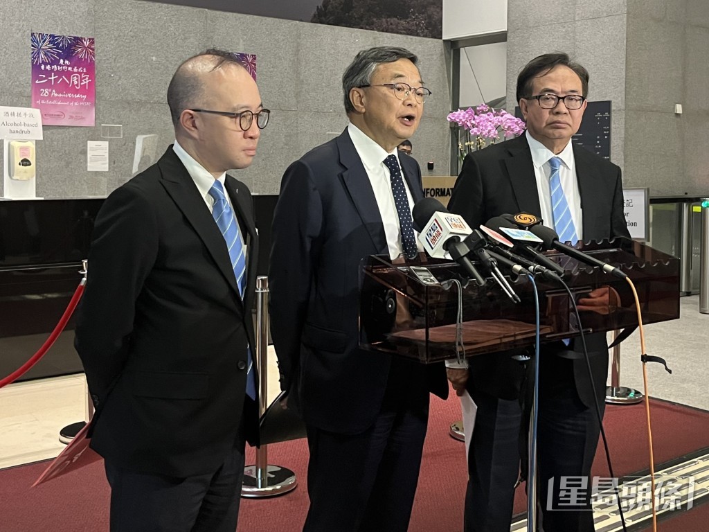龍漢標認為政府可提出正式政策聲明擱置「明日大嶼」計劃,釋除有意參與發展北都的發展商憂慮。林彥汛攝 龍漢標認為政府可提出正式政策聲明擱置「明日大嶼」計劃,釋除有意參與發展北都的發展商憂慮。林彥汛攝