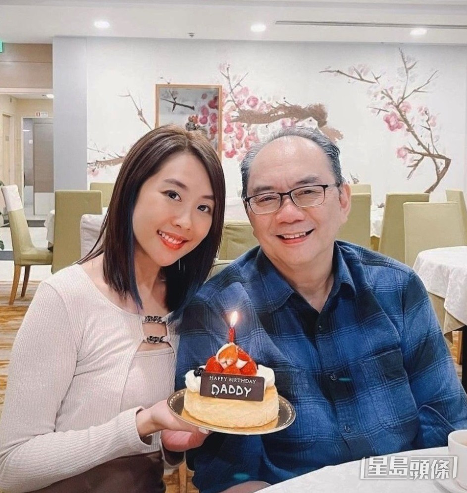 李偉然(右)和女兒李蕙璇 李偉然(右)和女兒李蕙璇
