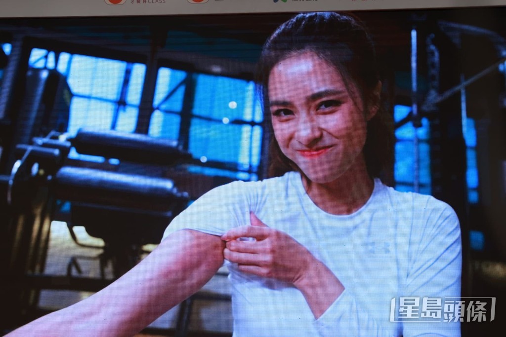劉穎璇新劇再做打女周身傷。