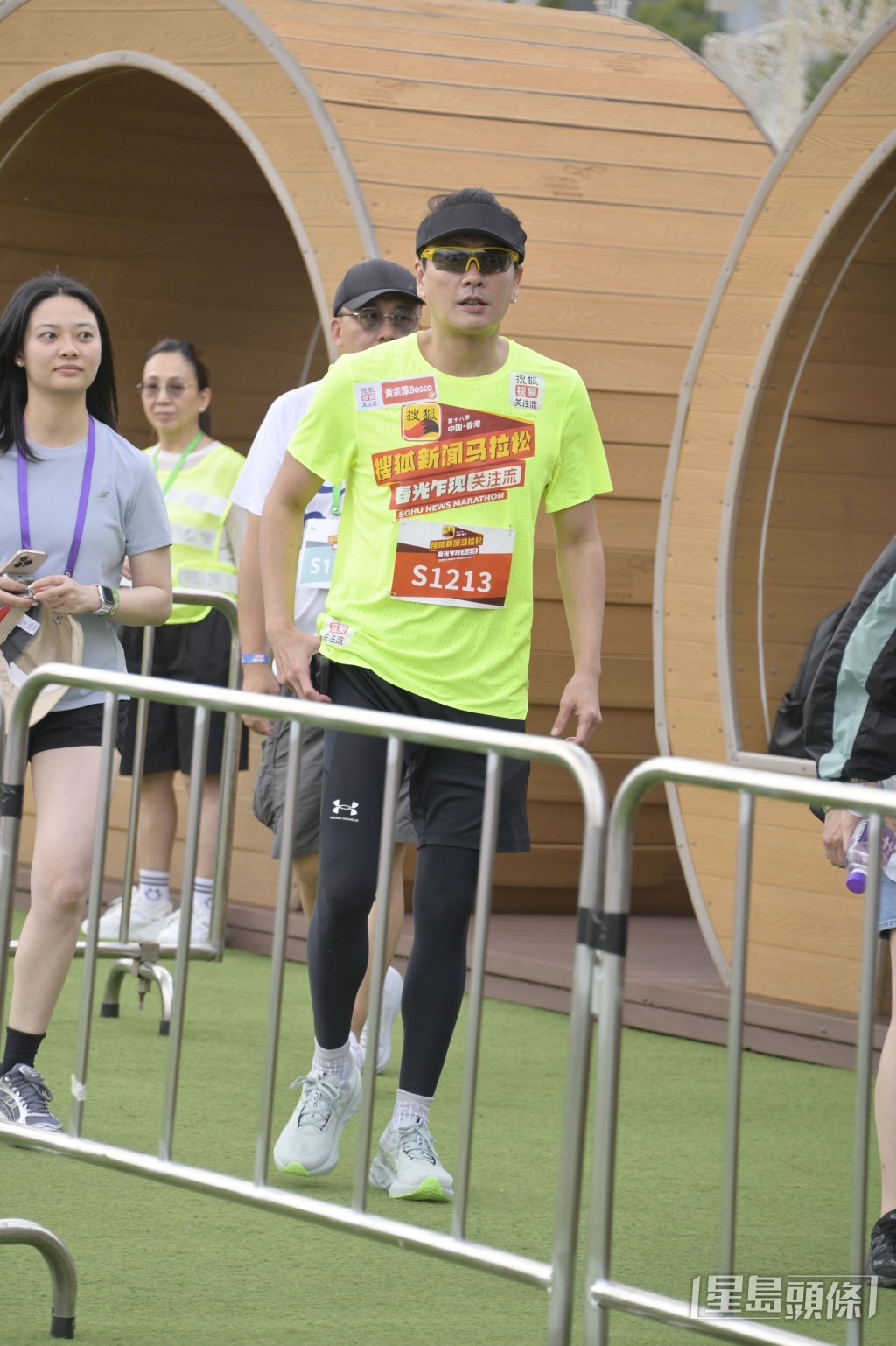 黄宗泽初战马拉松感觉几良好。