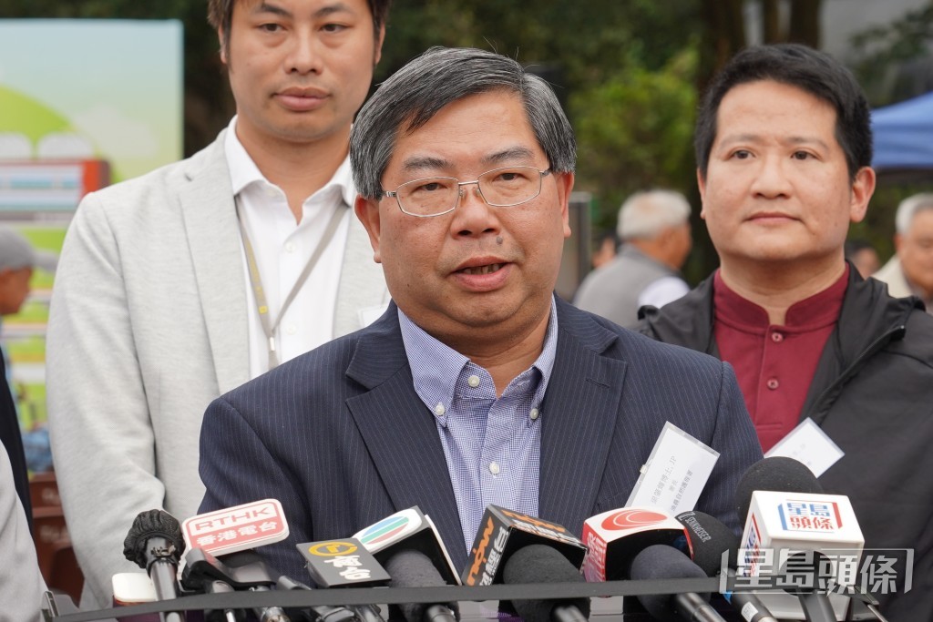 渔农自然护理署署长梁肇辉。叶伟豪摄