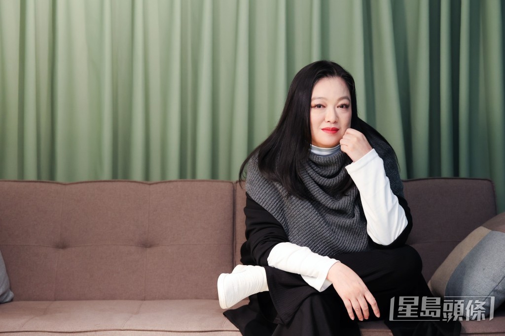 李珊珊現階段活得輕鬆自在。 李珊珊現階段活得輕鬆自在。