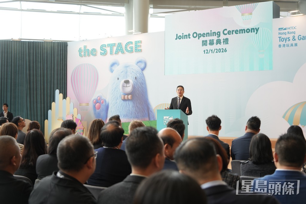 商經局副局長陳百里在開幕禮致辭時表示，玩具和嬰幼兒產品市場正處於轉捩點。