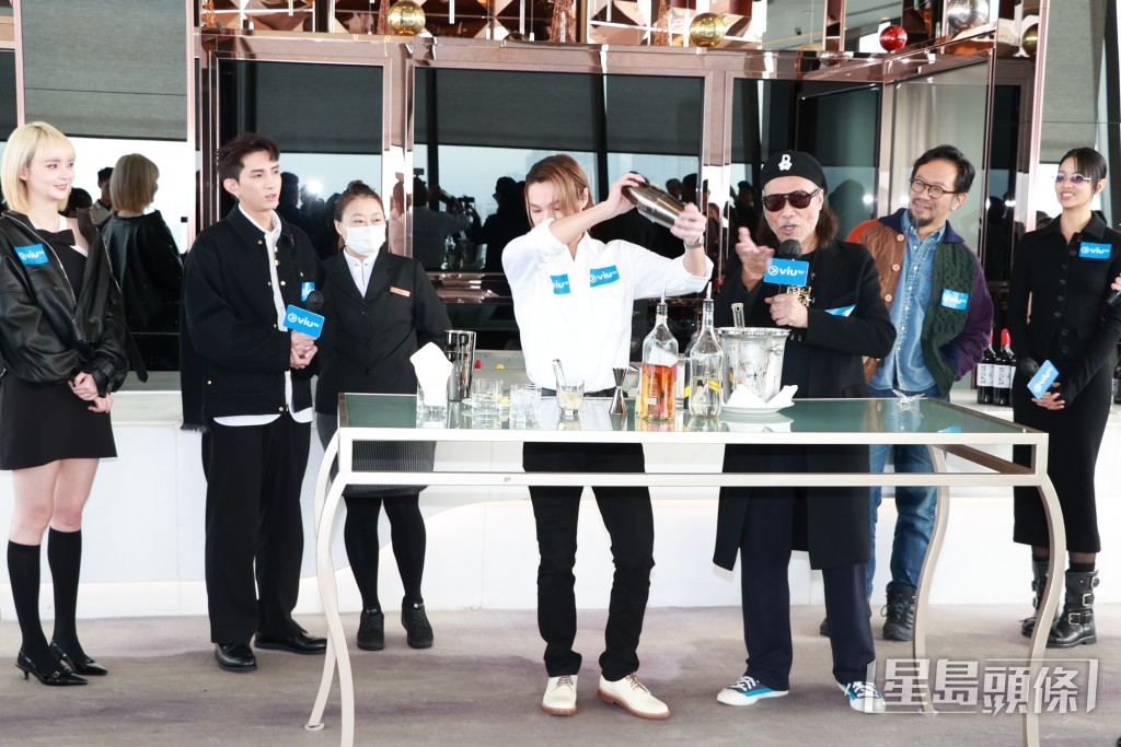 原創劇《存酒人》舉行記者會。