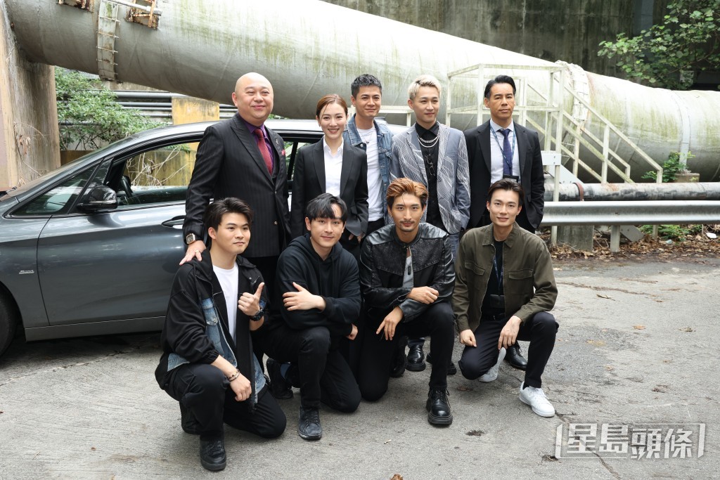 劇集《警是個大佬（暫名）》演員拍攝外景。