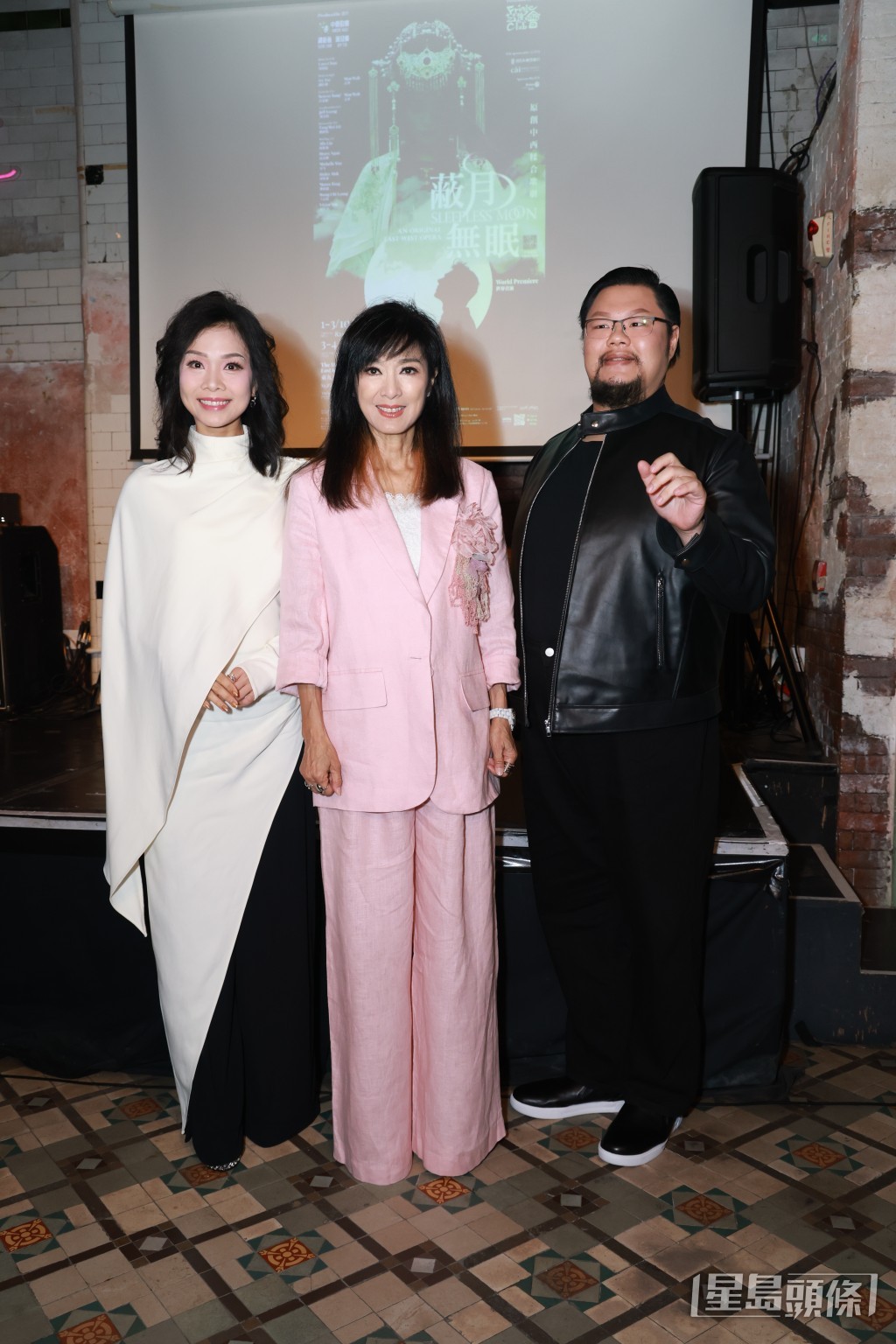 米雪（中）是主演之一，今日（8日）出席記者會。