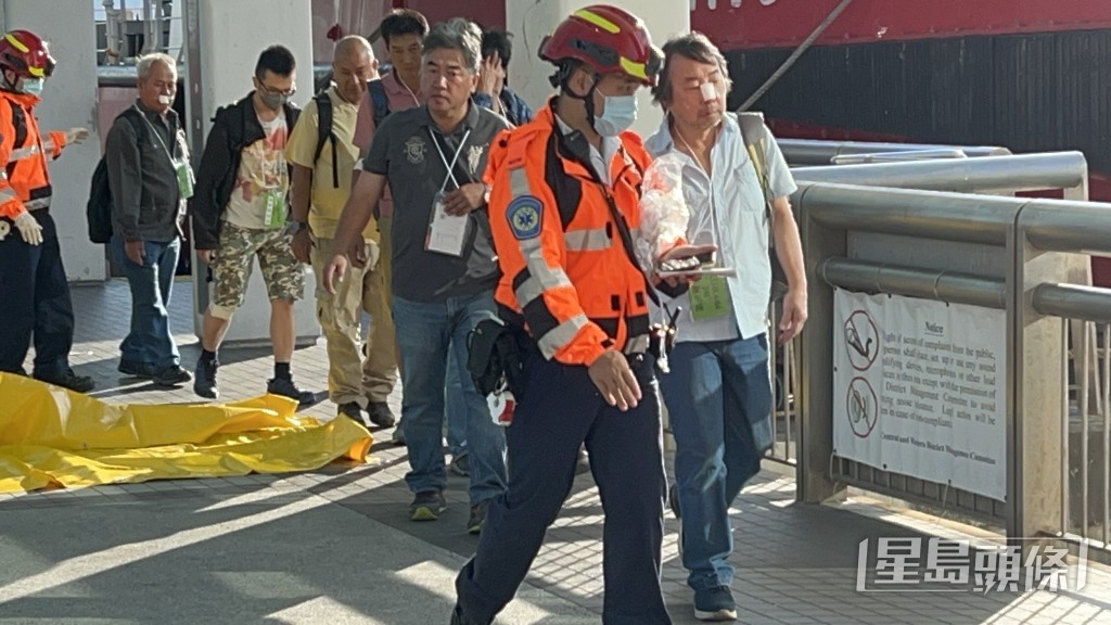 大部分傷者多為鼻嘴受傷。