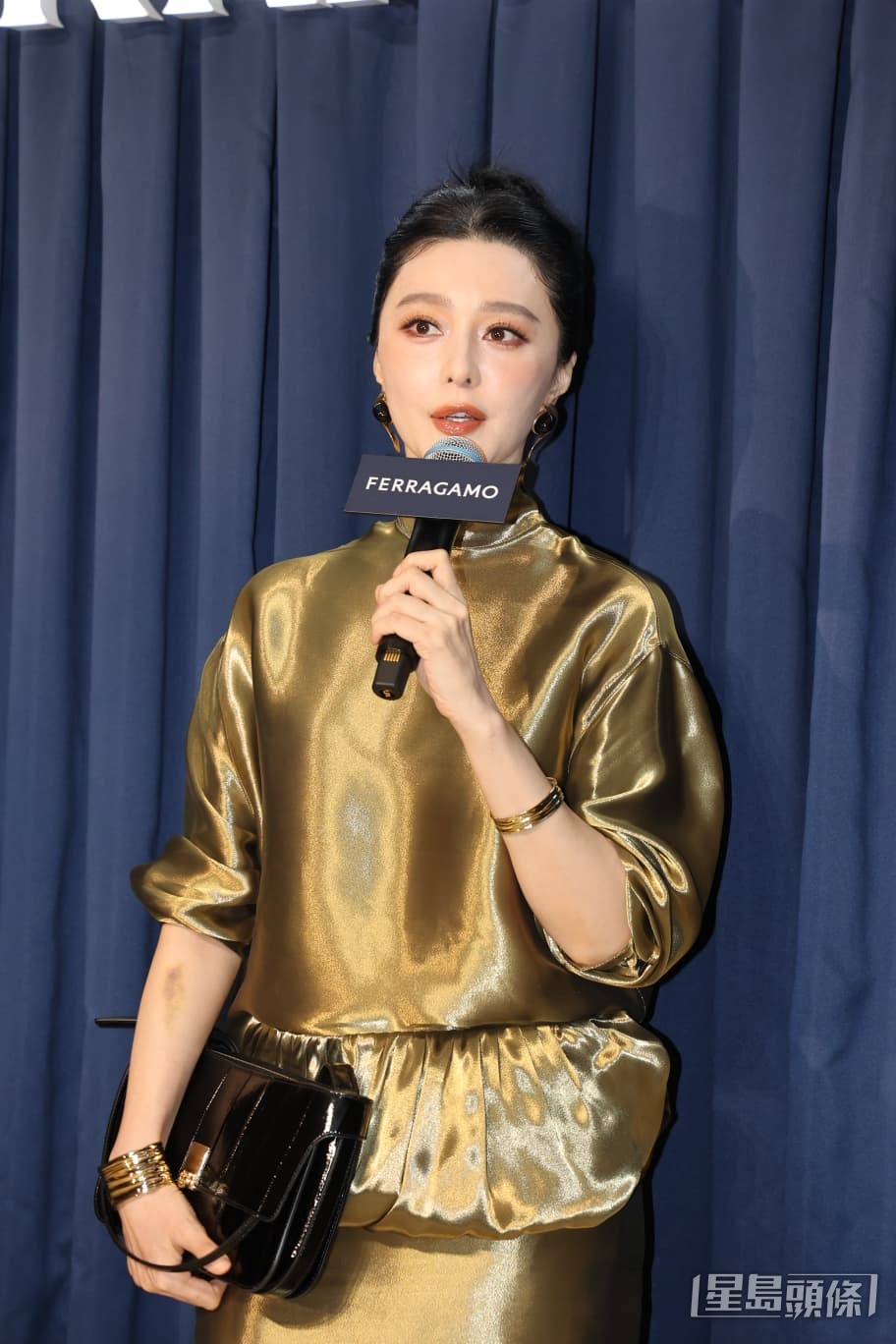 冰冰談女性特質重靈魂自由。 冰冰談女性特質重靈魂自由。