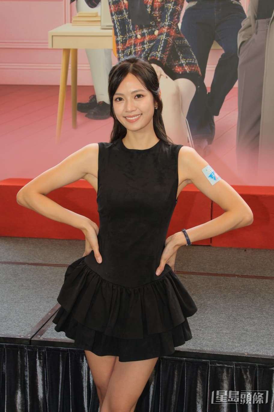游嘉欣努力運動終有成果。 游嘉欣努力運動終有成果。