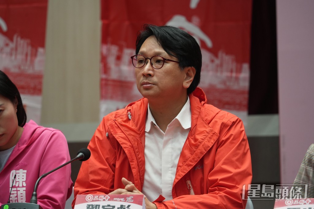 工聯會九龍東立法會議員鄧家彪。吳艷玲攝 工聯會九龍東立法會議員鄧家彪。吳艷玲攝