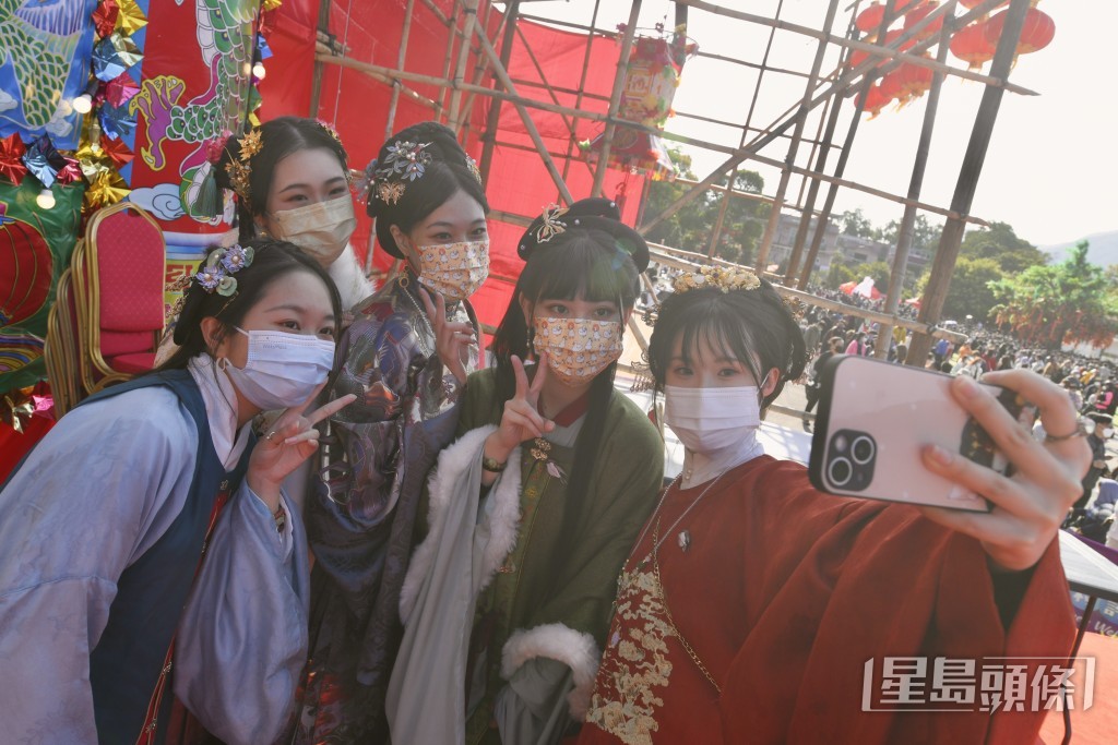 图为香港汉服日。资料图片 图为香港汉服日。资料图片