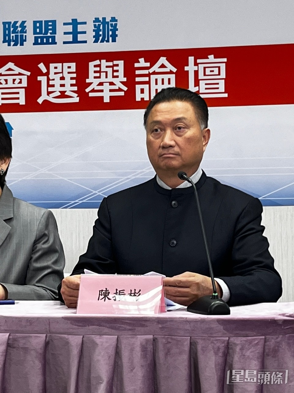 大聯盟副秘書長陳振彬。李健威攝