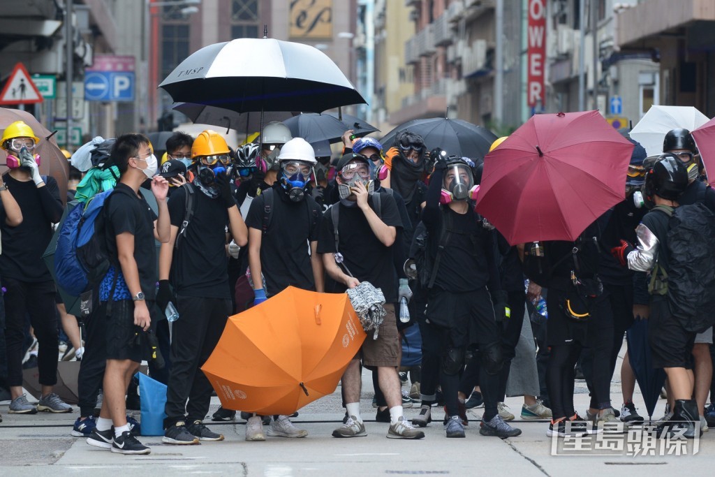 陳國基相信類似2019年「黑暴」事件不會再發生,但不等於完全沒國安風險。資料圖片 陳國基相信類似2019年「黑暴」事件不會再發生,但不等於完全沒國安風險。資料圖片