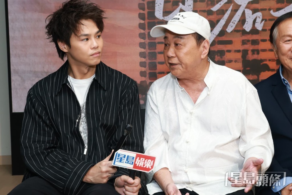 夏雨和黃奕晨首度父子檔合作。 夏雨和黃奕晨首度父子檔合作。
