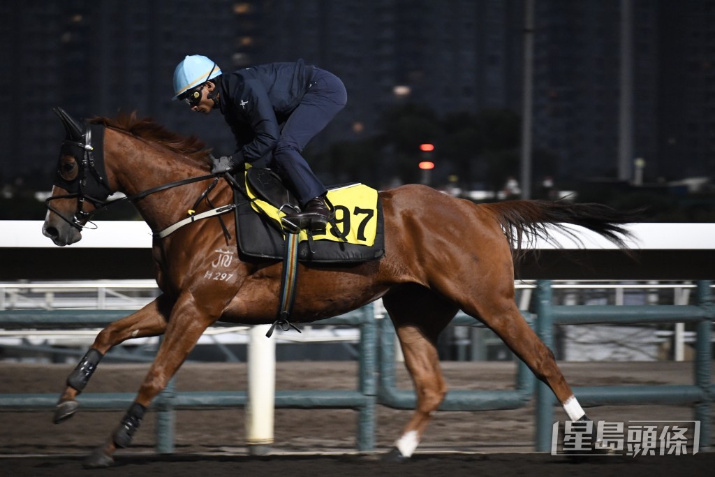 「快樂奇兵」增程出戰，配合其後上跑法，演出可期進步。