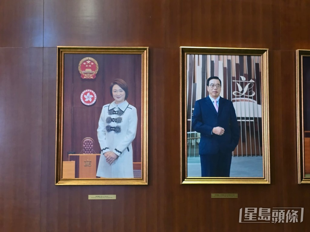 李慧琼畫像登陸立法會「綠地毯」 一細節與歷任大主席不同︱Kelly Online