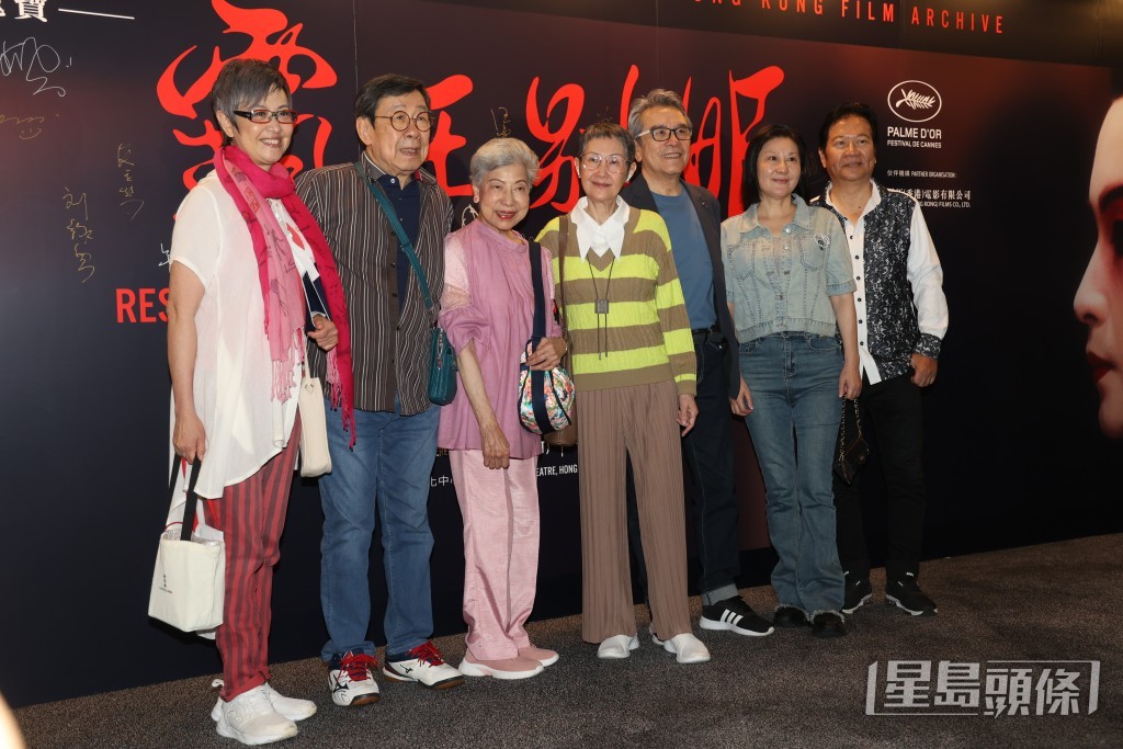 多位艺人今日在文化中心出席《霸王别姬》4K修复版首映礼。 多位艺人今日在文化中心出席《霸王别姬》4K修复版首映礼。