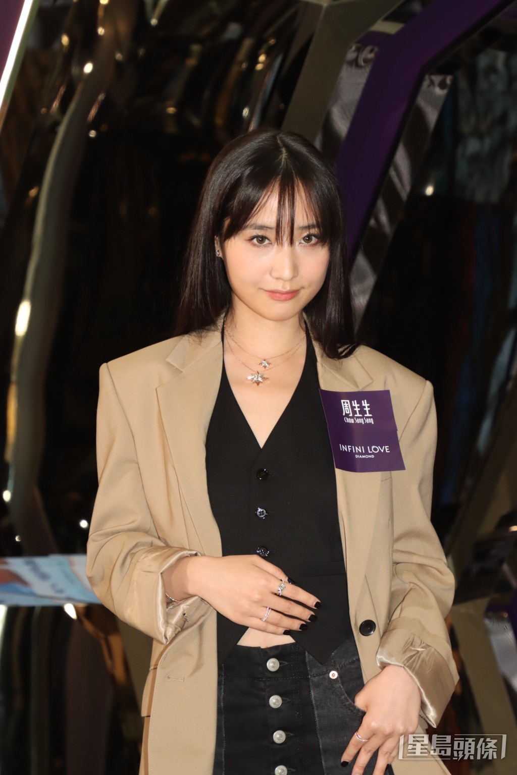 张蔓莎自爆曾获男仔送戒指。